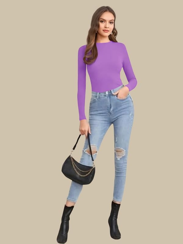 Dream Beauty Fashion Women's Long-Sleeve Round-Neck Top - Image 62