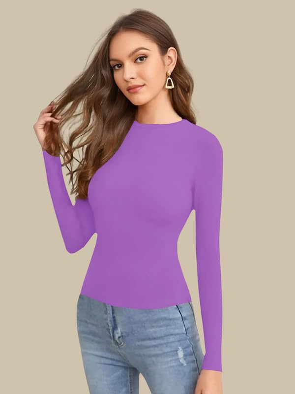 Dream Beauty Fashion Women's Long-Sleeve Round-Neck Top - Image 64