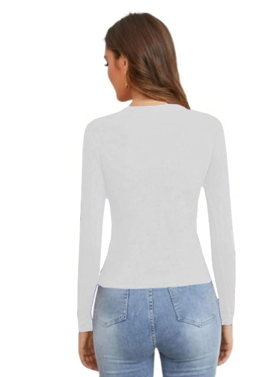Dream Beauty Fashion Women's Long-Sleeve Round-Neck Top - Image 68
