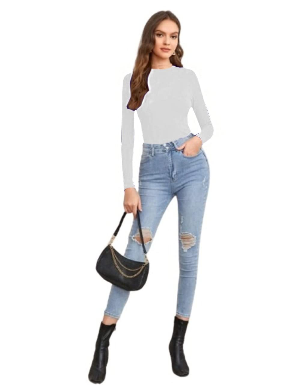 Dream Beauty Fashion Women's Long-Sleeve Round-Neck Top - Image 69