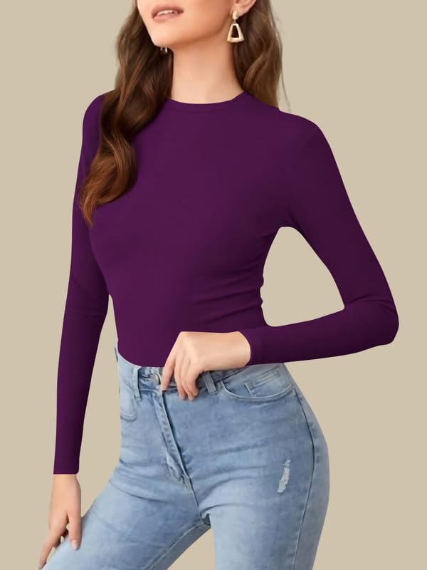 Dream Beauty Fashion Women's Long-Sleeve Round-Neck Top - Image 73