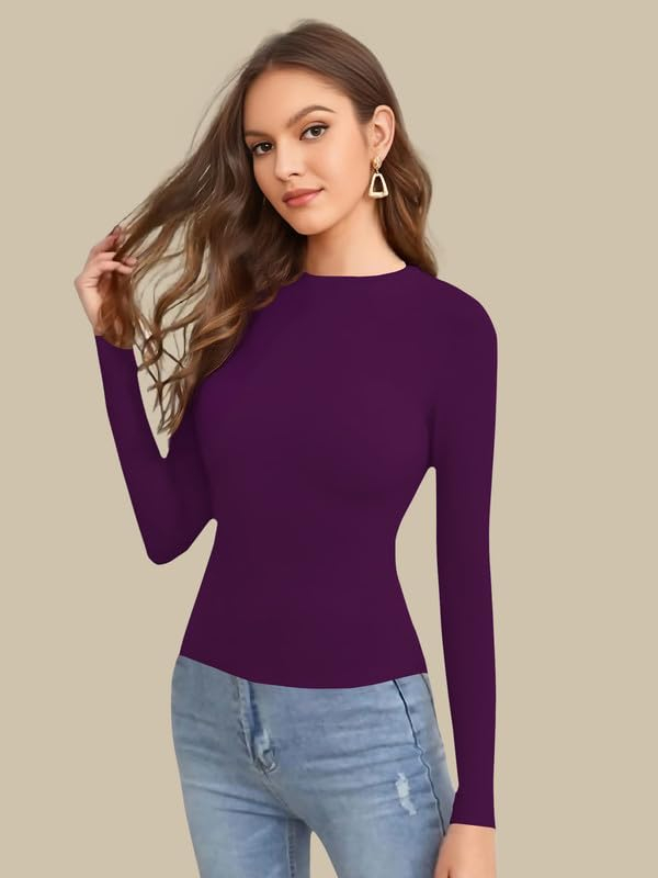 Dream Beauty Fashion Women's Long-Sleeve Round-Neck Top - Image 74