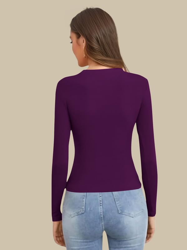Dream Beauty Fashion Women's Long-Sleeve Round-Neck Top - Image 75