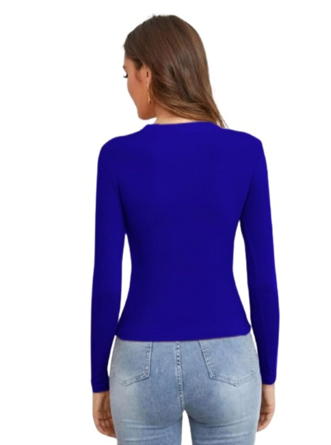 Dream Beauty Fashion Women's Long-Sleeve Round-Neck Top - Image 78