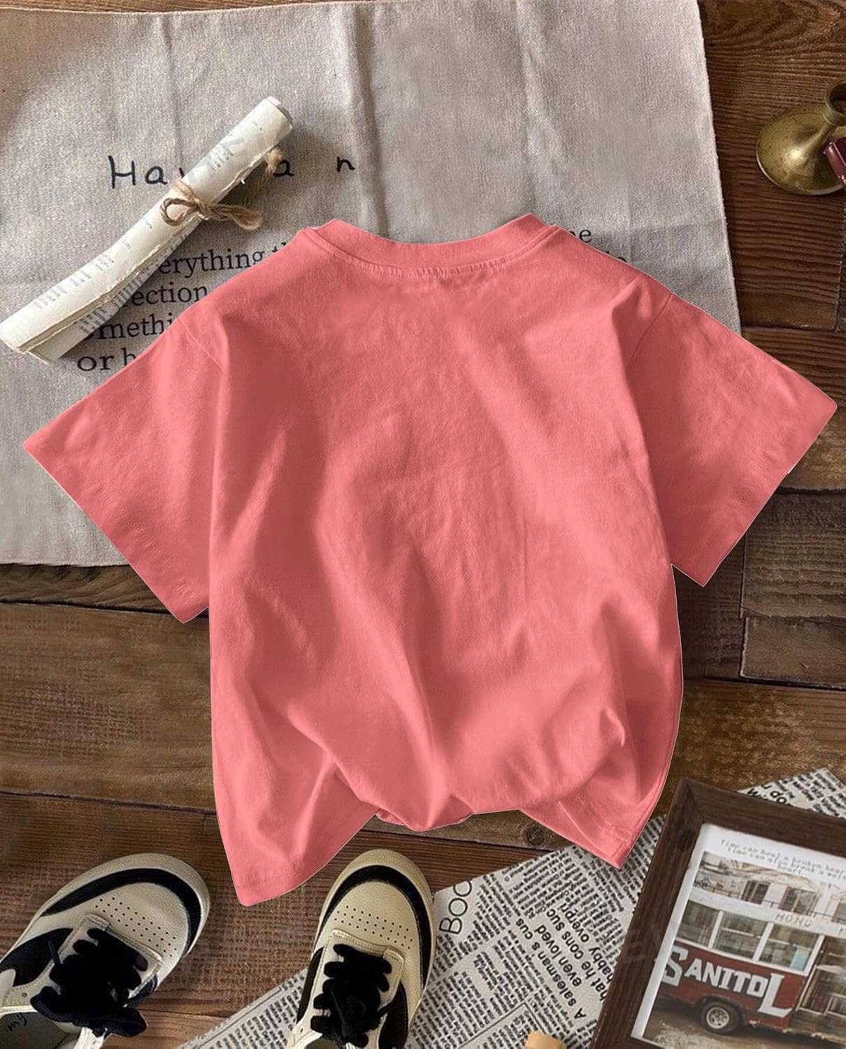 Jawdrobe Women's Vintage-Print Oversized T-Shirt - Image 16