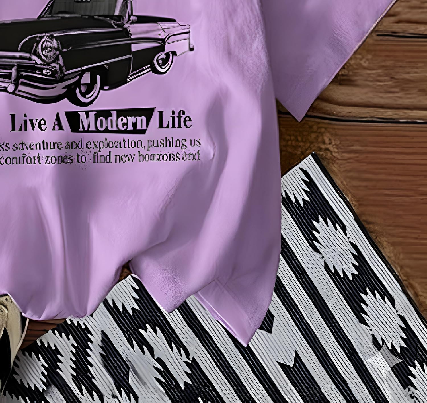 Jawdrobe Women's Vintage-Print Oversized T-Shirt - Image 53