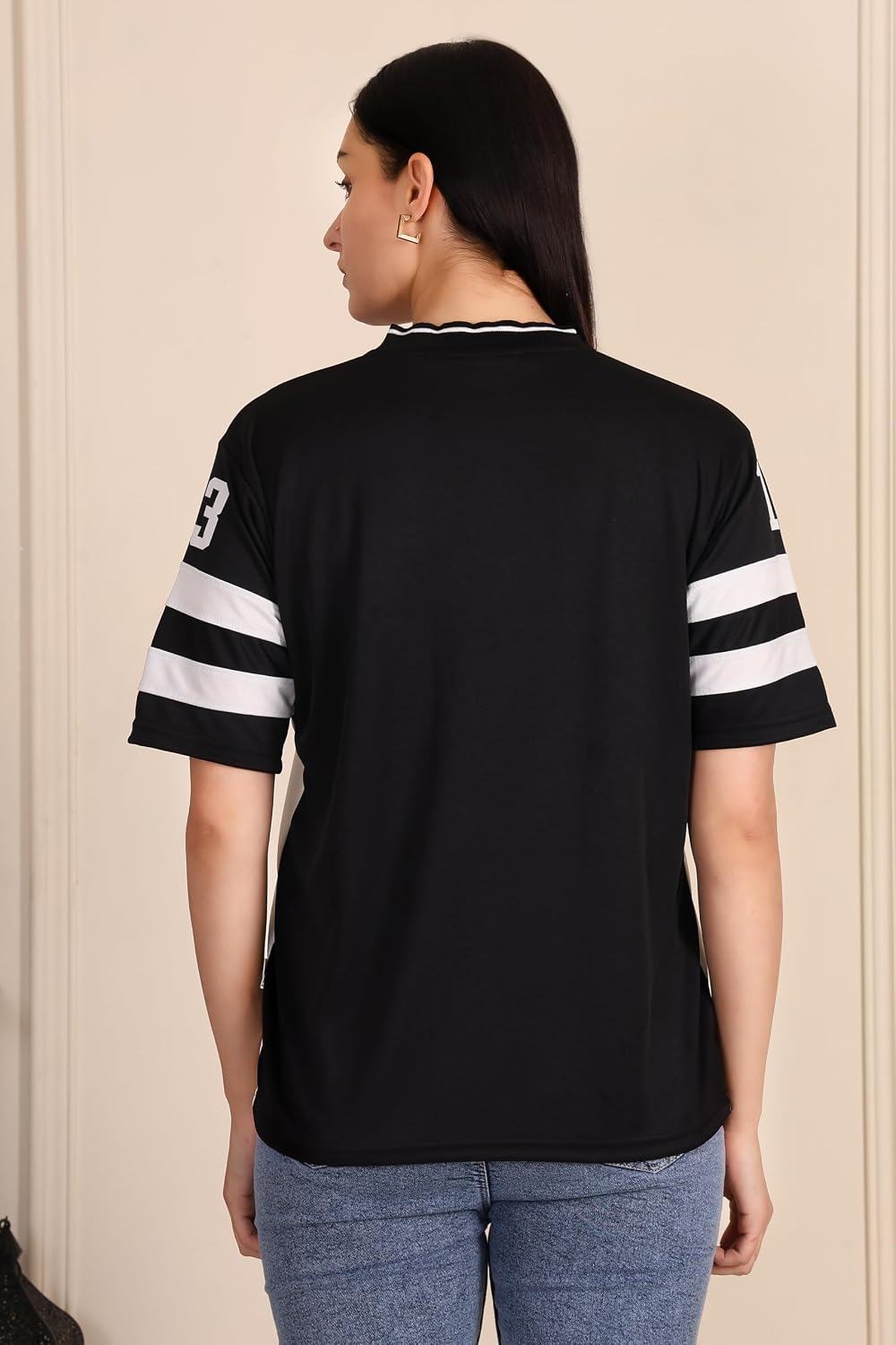 BLACKSTEP Women's Drop-Shoulder Cotton Jersey T-Shirt - Image 6