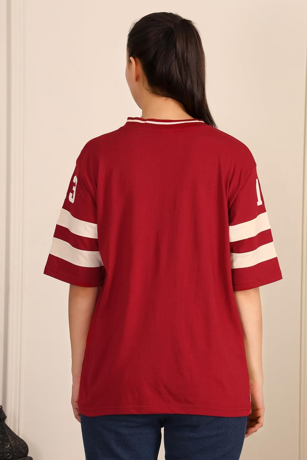 BLACKSTEP Women's Drop-Shoulder Cotton Jersey T-Shirt - Image 12