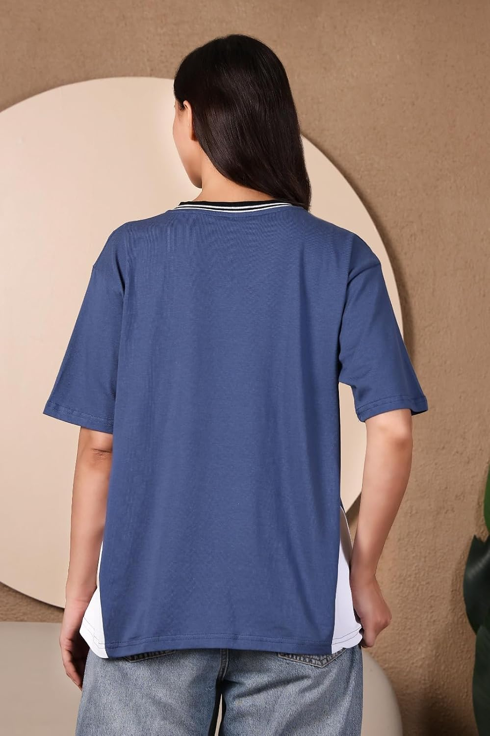 BLACKSTEP Women's Drop-Shoulder Cotton Jersey T-Shirt - Image 22