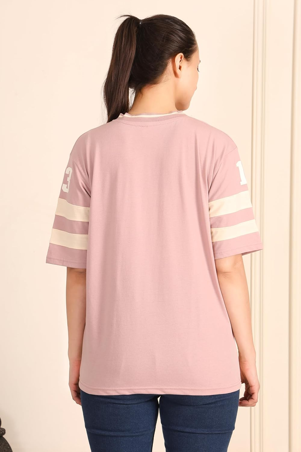 BLACKSTEP Women's Drop-Shoulder Cotton Jersey T-Shirt - Image 31