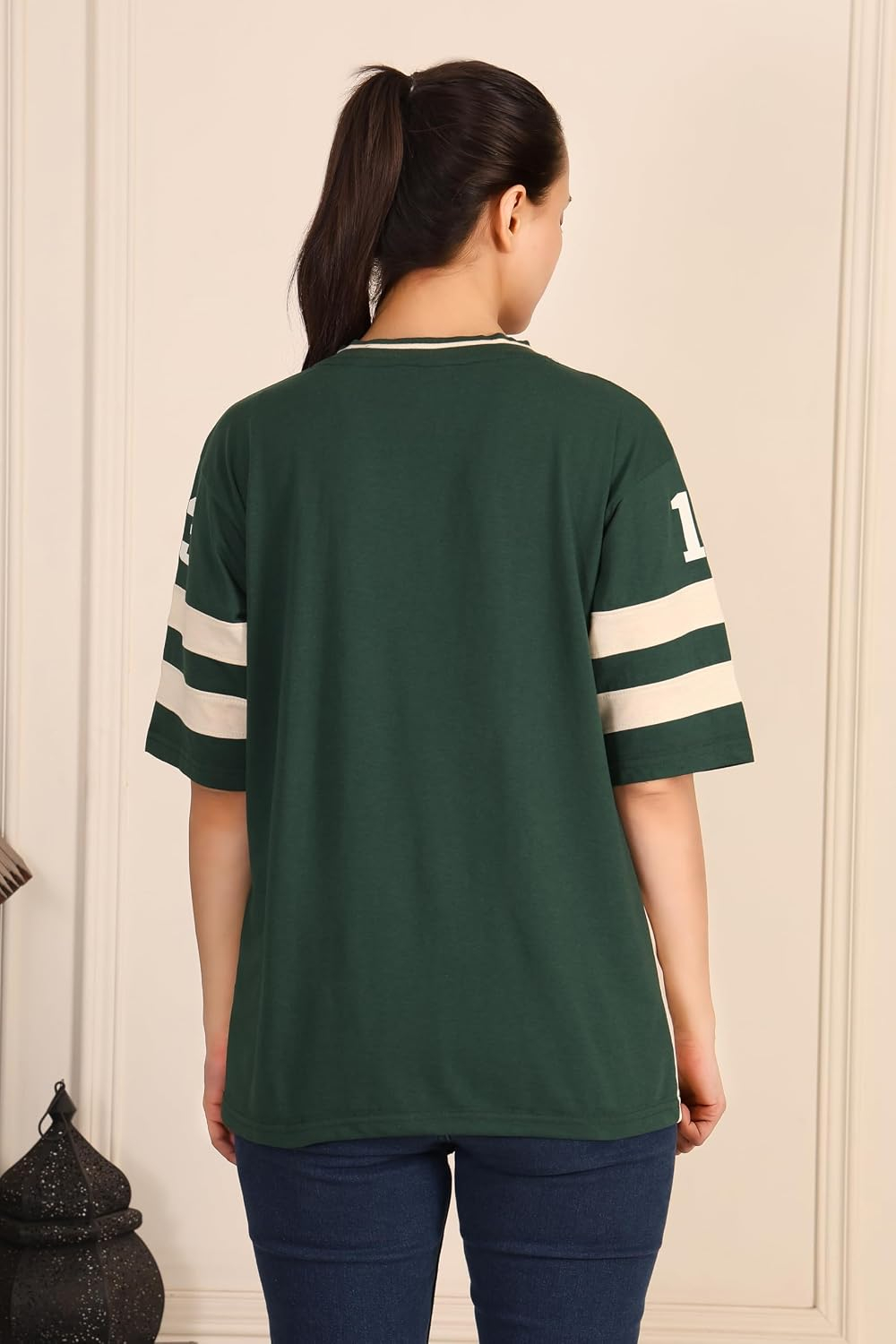 BLACKSTEP Women's Drop-Shoulder Cotton Jersey T-Shirt - Image 53