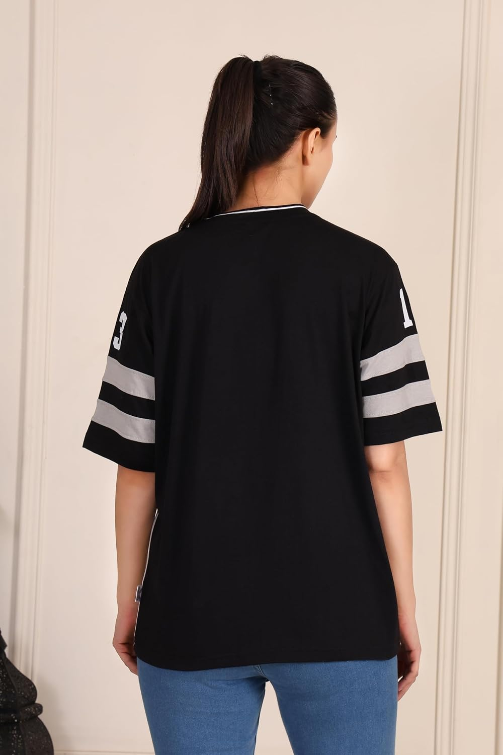 BLACKSTEP Women's Drop-Shoulder Cotton Jersey T-Shirt - Image 68
