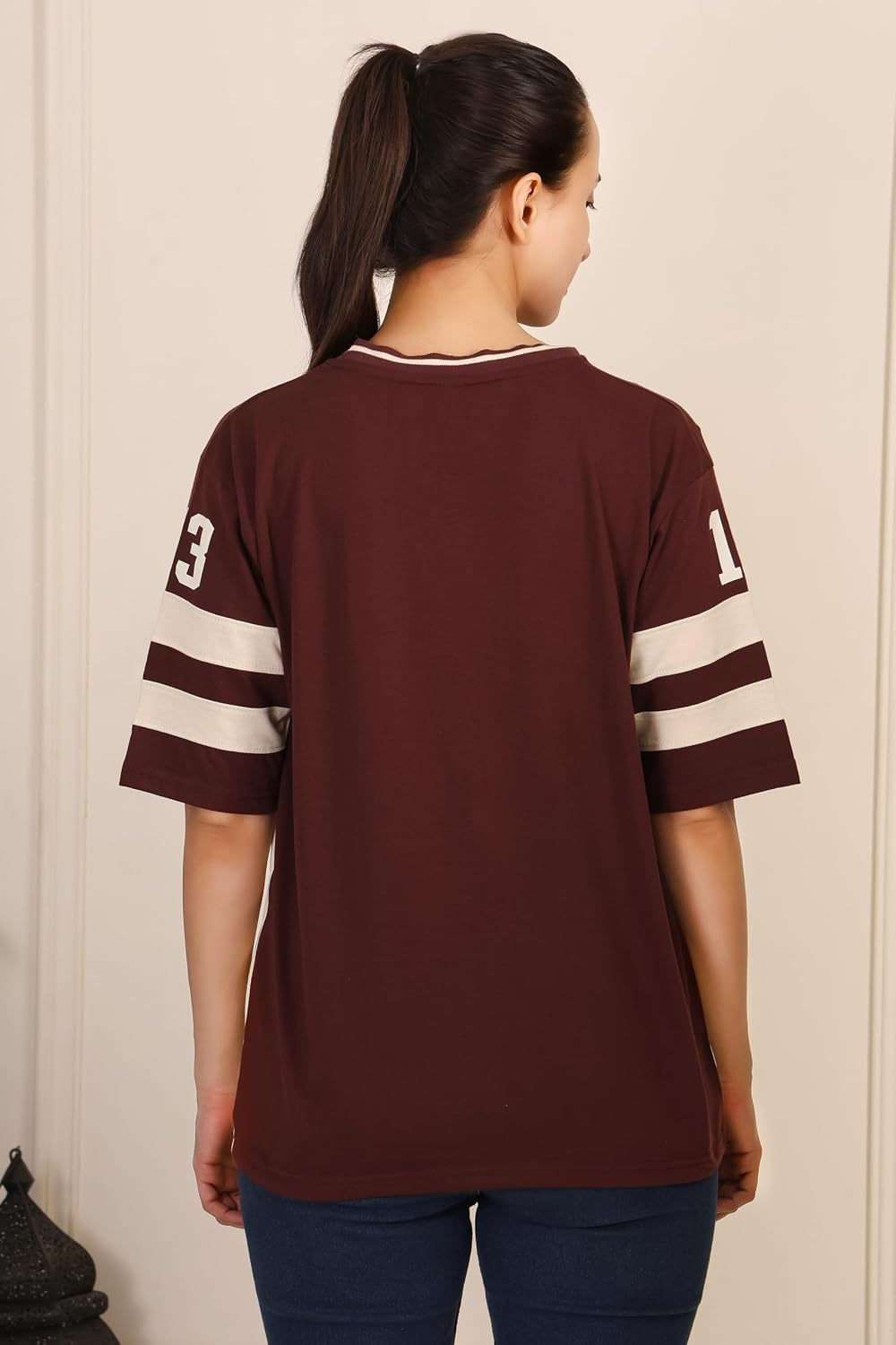 BLACKSTEP Women's Drop-Shoulder Cotton Jersey T-Shirt - Image 77