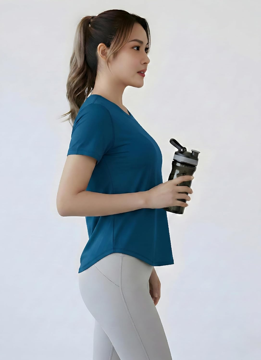 Nexsus Apparels Women's Activewear Gym T-Shirt - Image 9