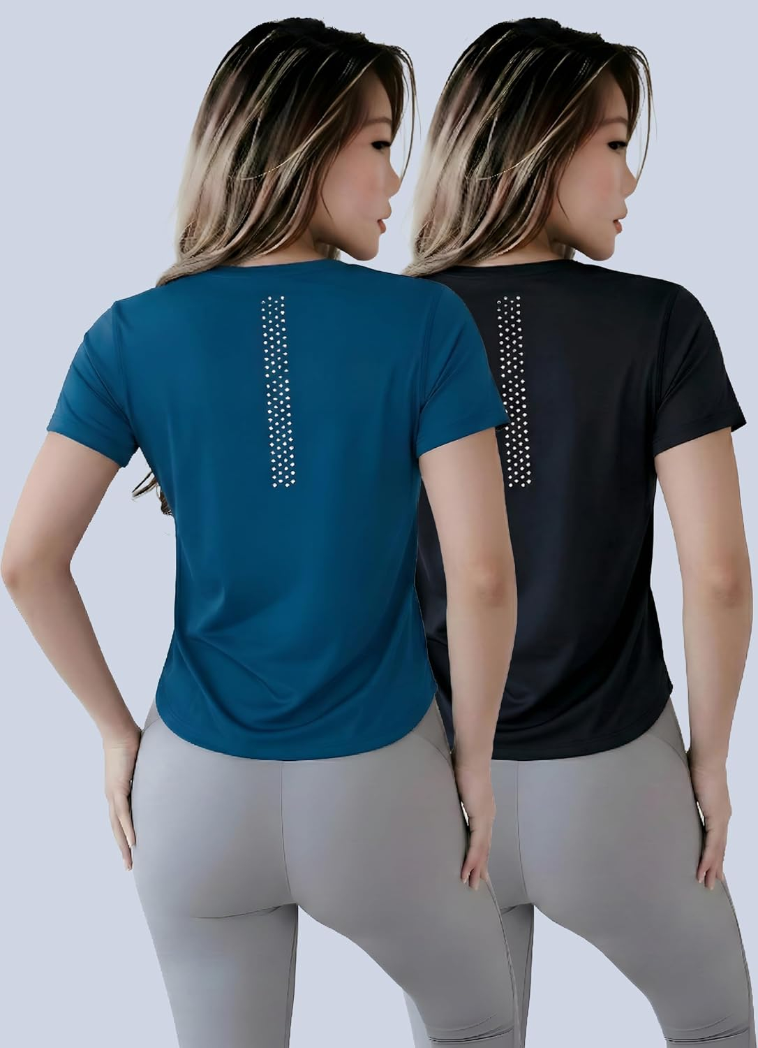 Nexsus Apparels Women's Activewear Gym T-Shirt - Image 32