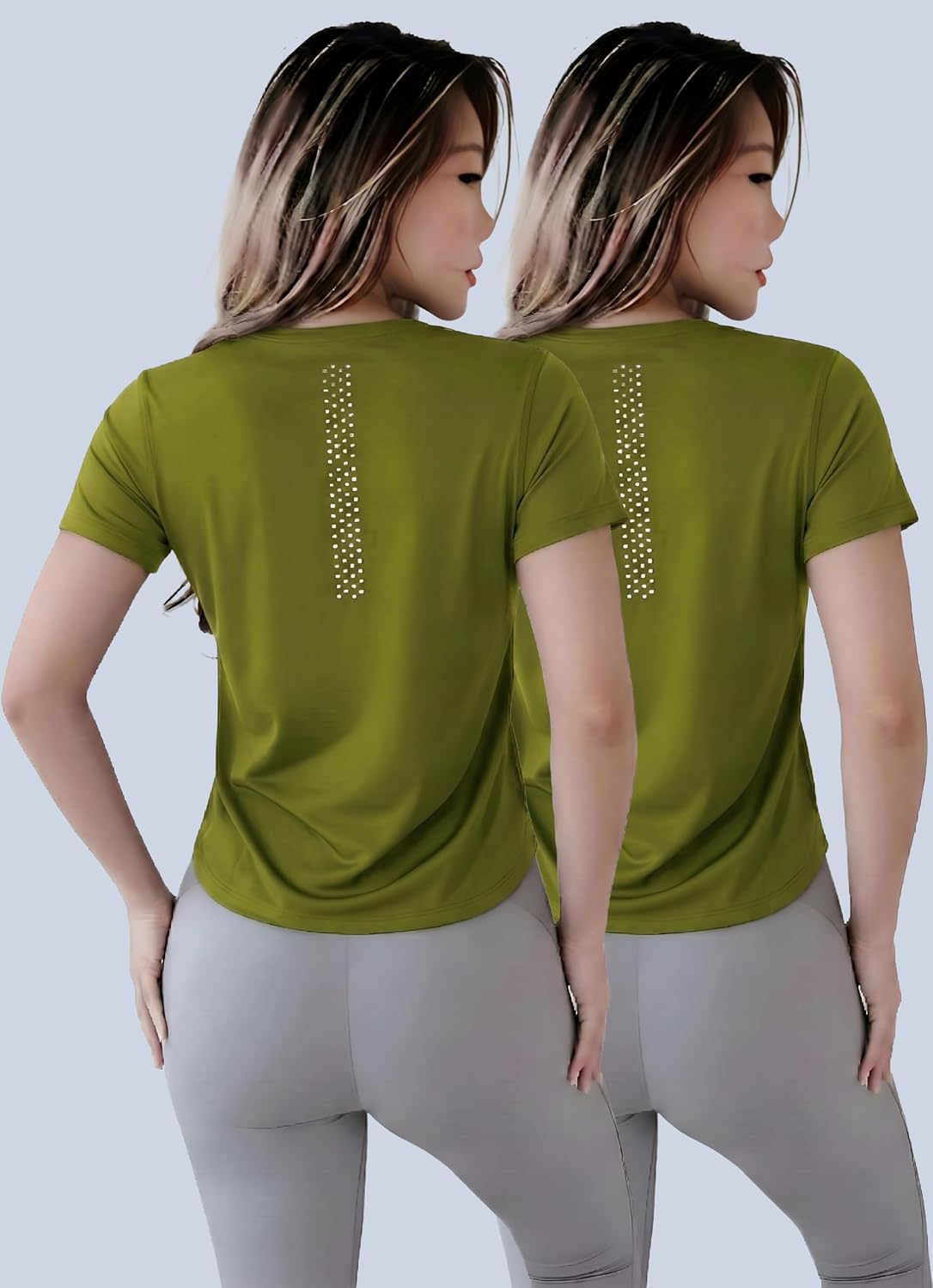 Nexsus Apparels Women's Activewear Gym T-Shirt - Image 49