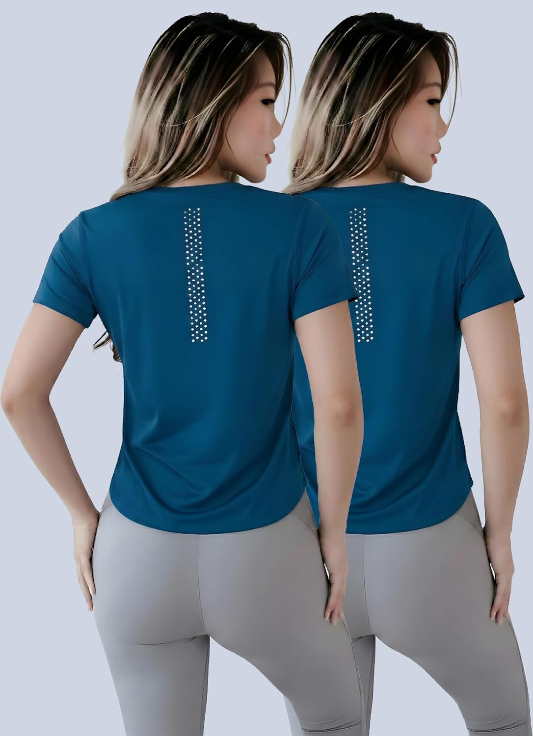 Nexsus Apparels Women's Activewear Gym T-Shirt - Image 53