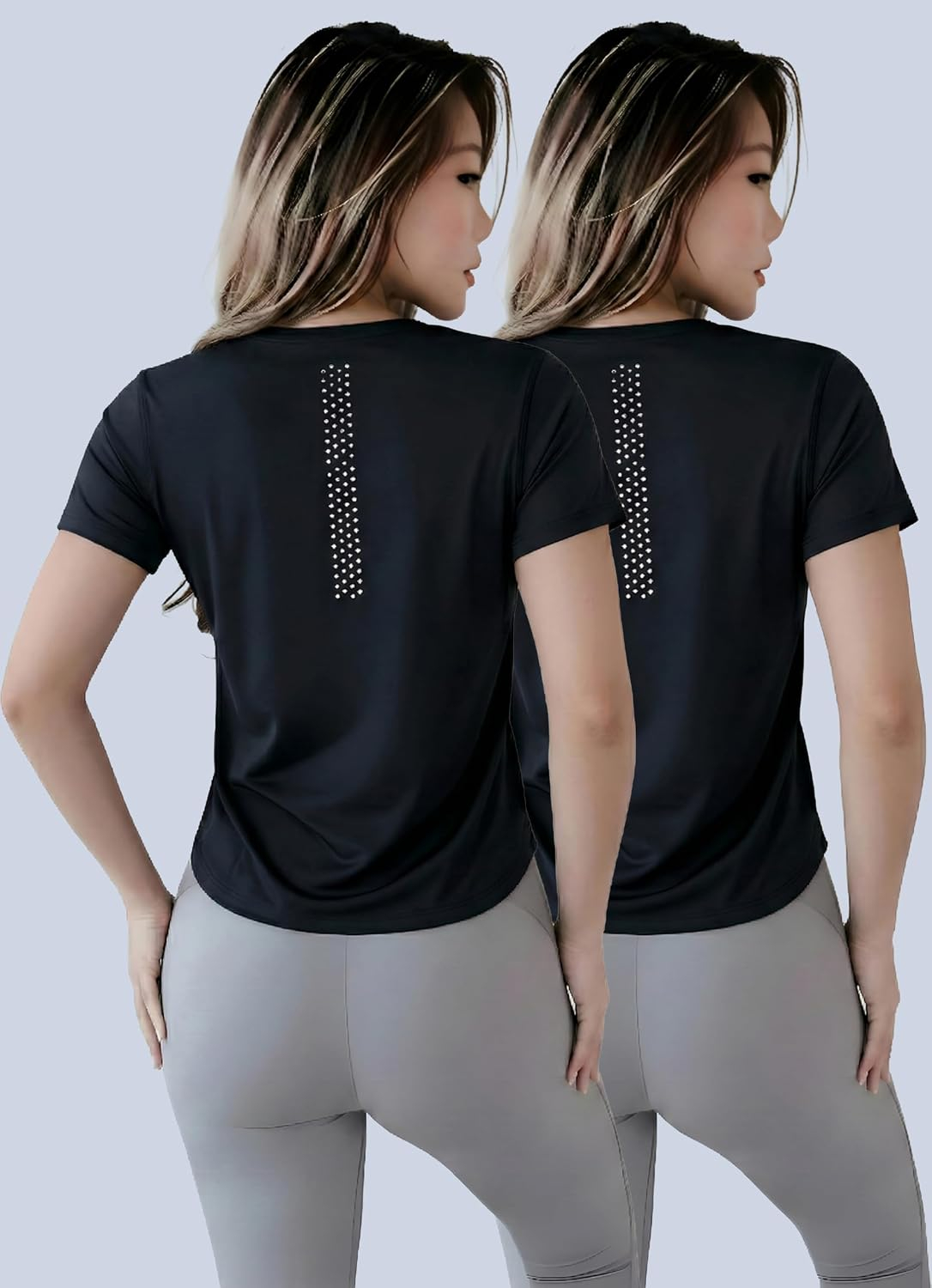Nexsus Apparels Women's Activewear Gym T-Shirt - Image 57