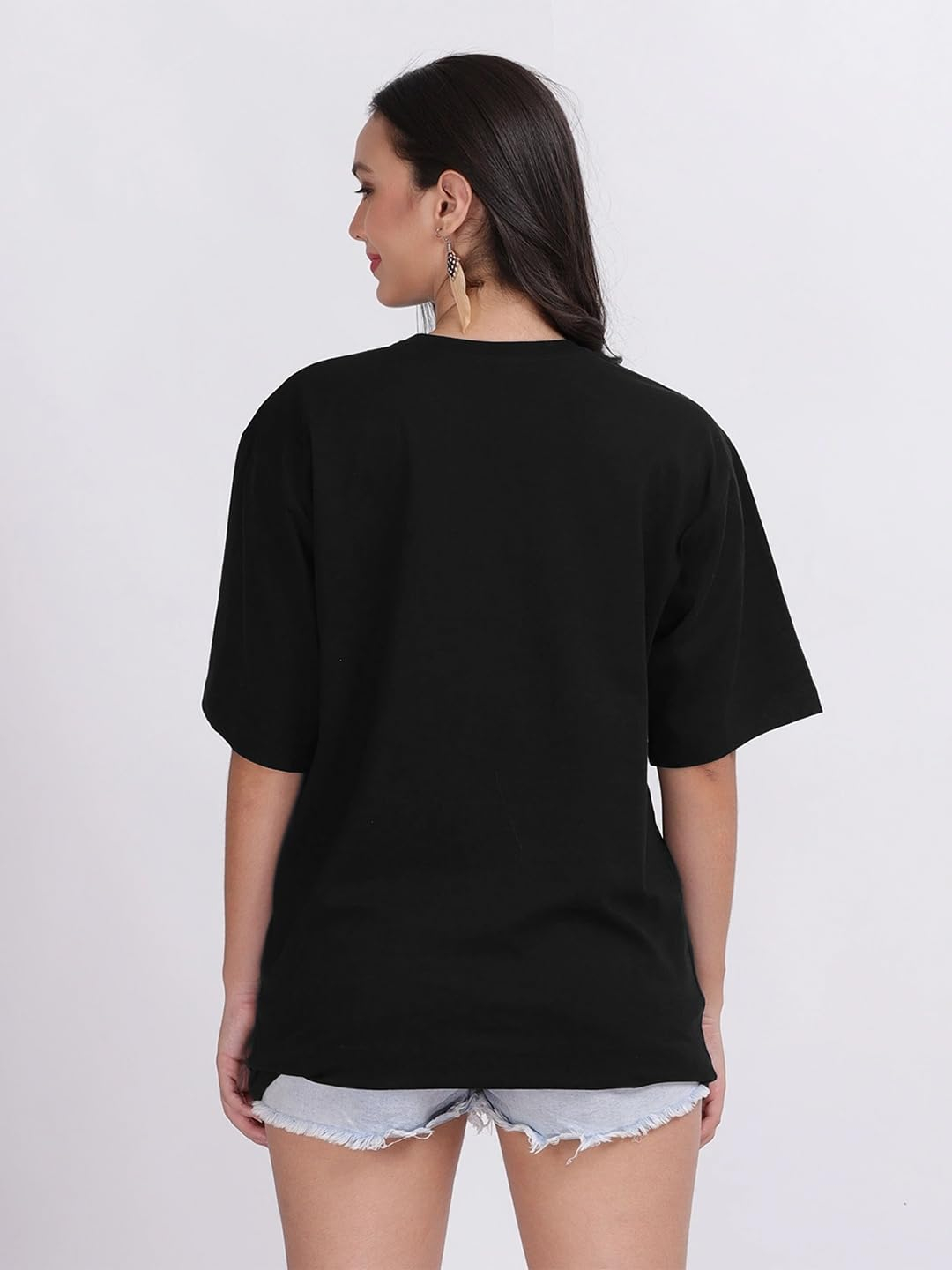 LEOTUDE Women's Boston-Print Drop-Shoulder T-Shirt - Image 25