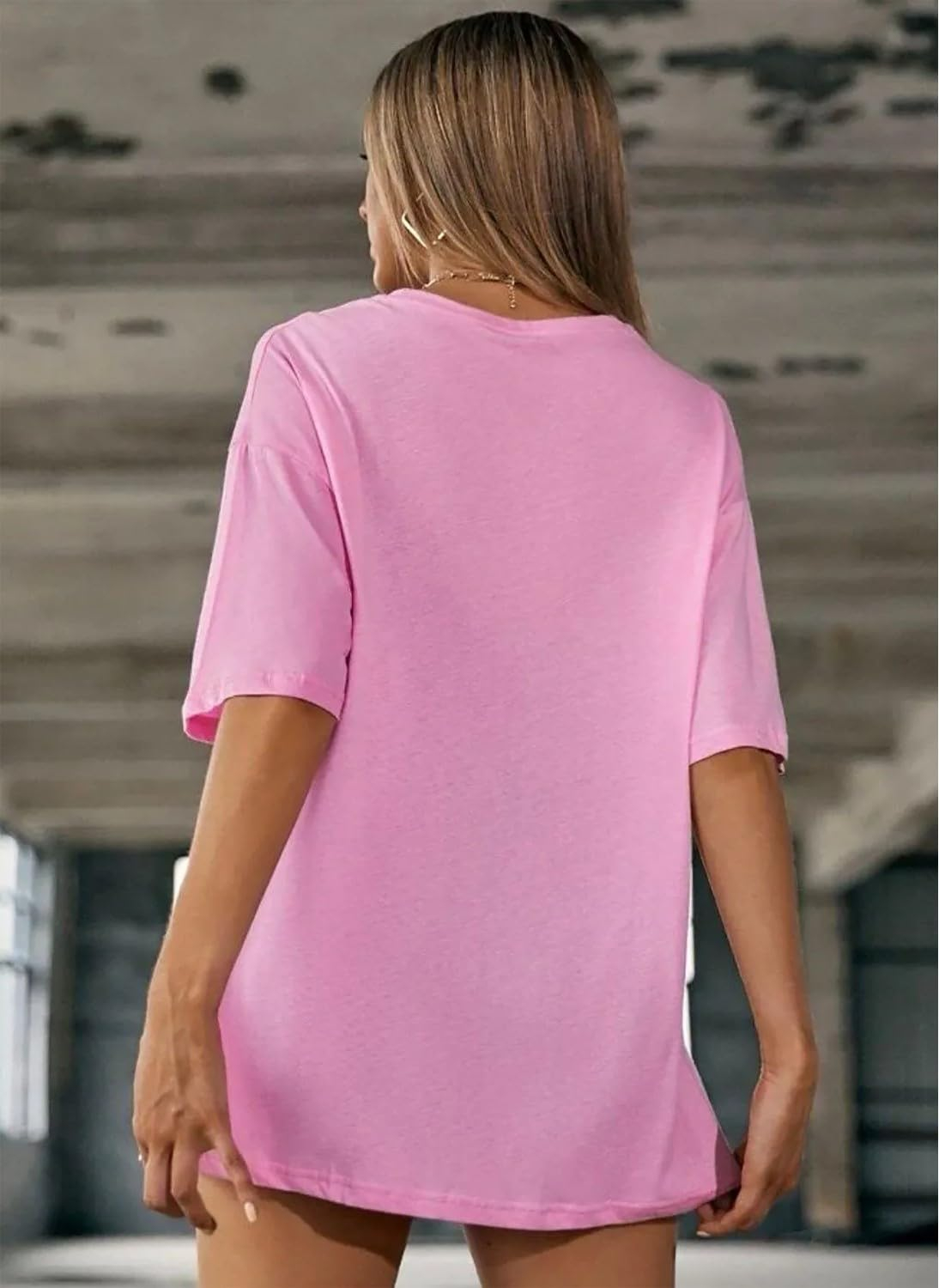 London Hills Women's Printed Oversized T-Shirts - Pack of 3 - Image 12