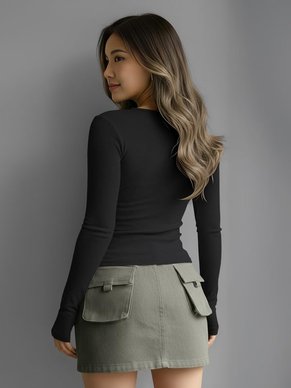Dream Beauty Fashion Women's Long-Sleeve Henley Top - Image 6