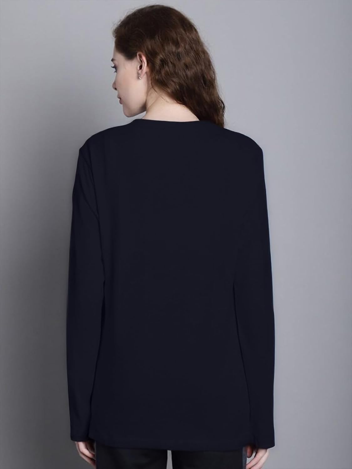 JUNEBERRY Women's Cotton Long-Sleeve Crew-Neck T-Shirt - Image 35