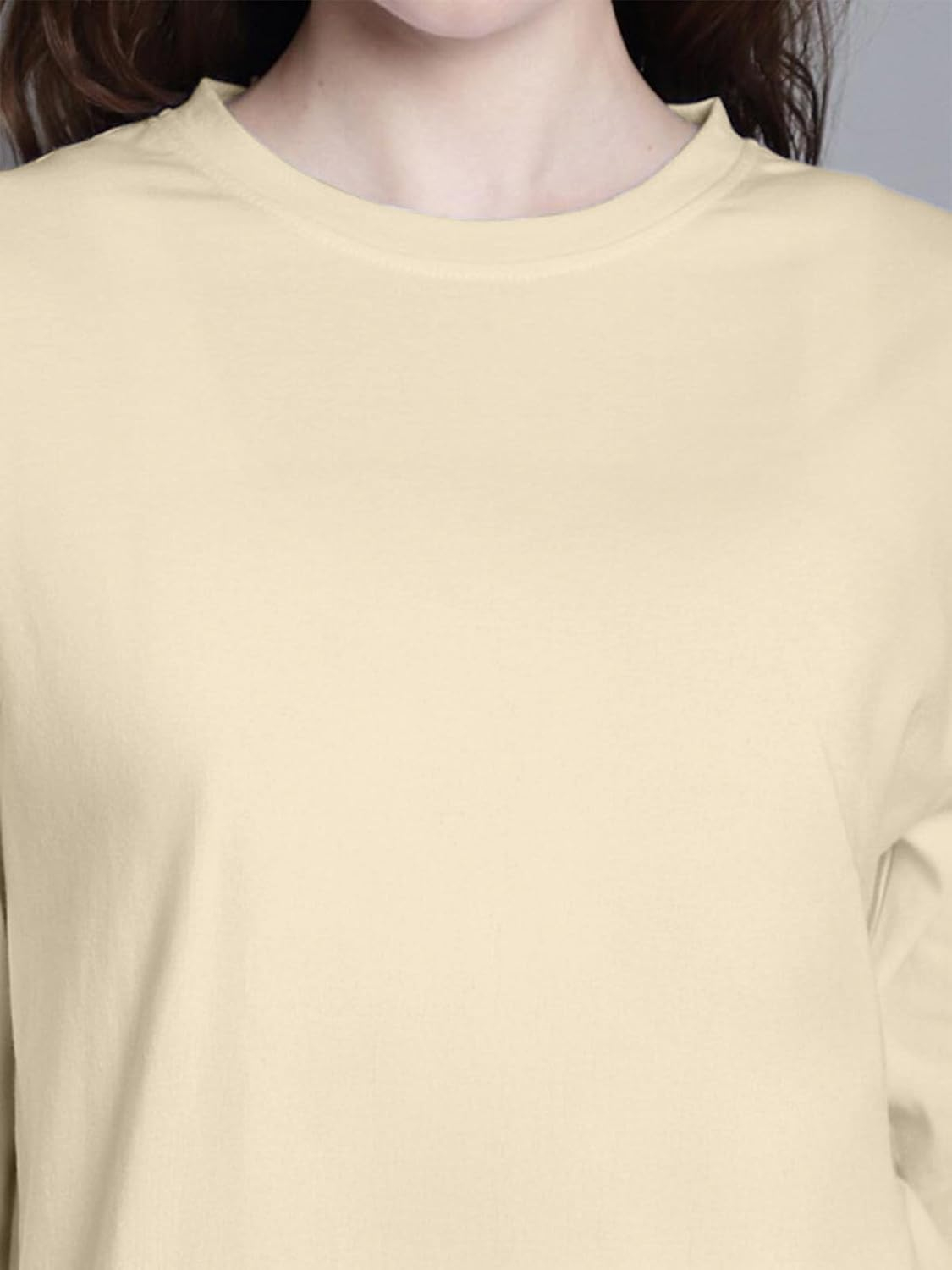 JUNEBERRY Women's Cotton Long-Sleeve Crew-Neck T-Shirt - Image 46