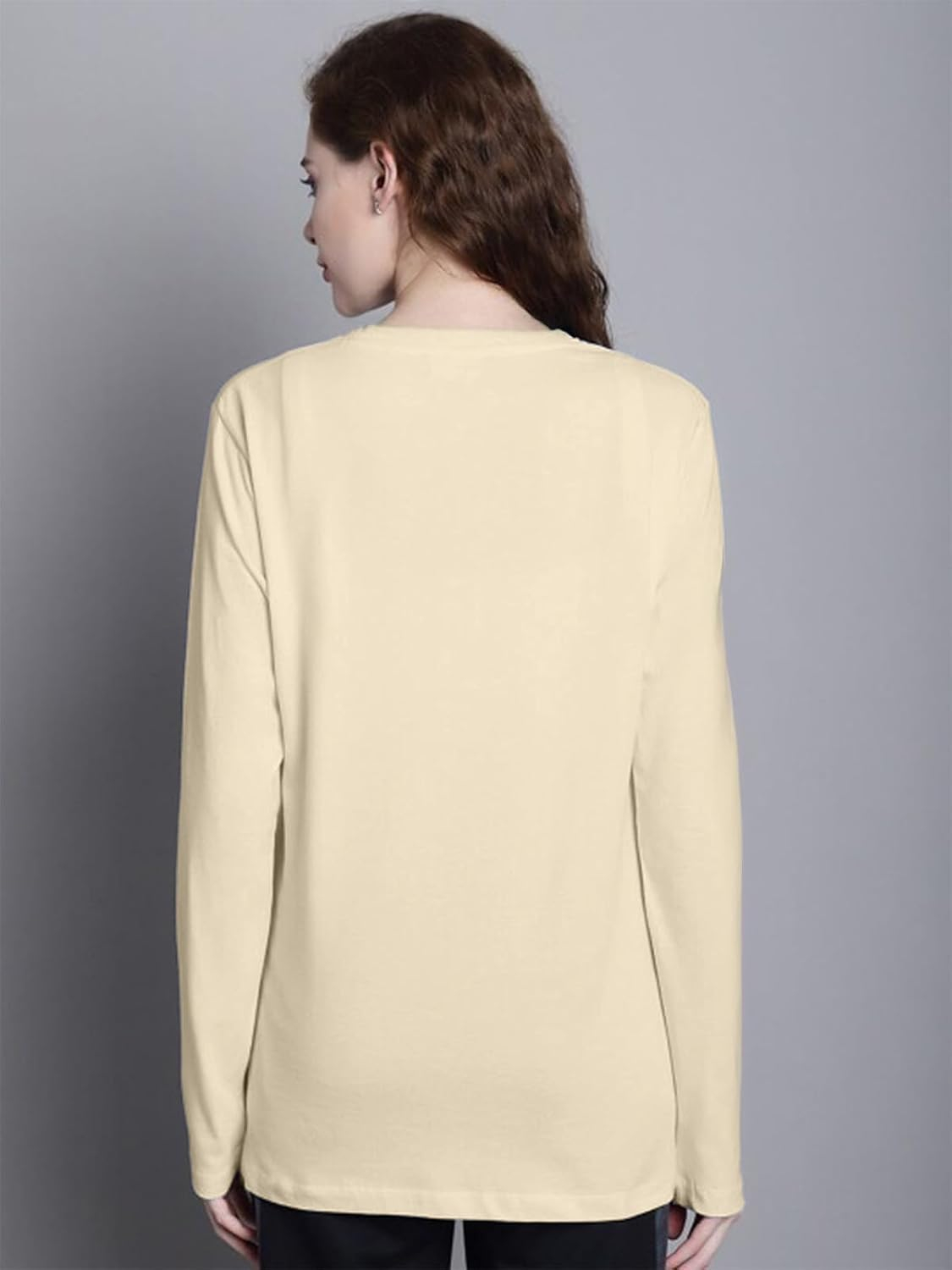 JUNEBERRY Women's Cotton Long-Sleeve Crew-Neck T-Shirt - Image 47