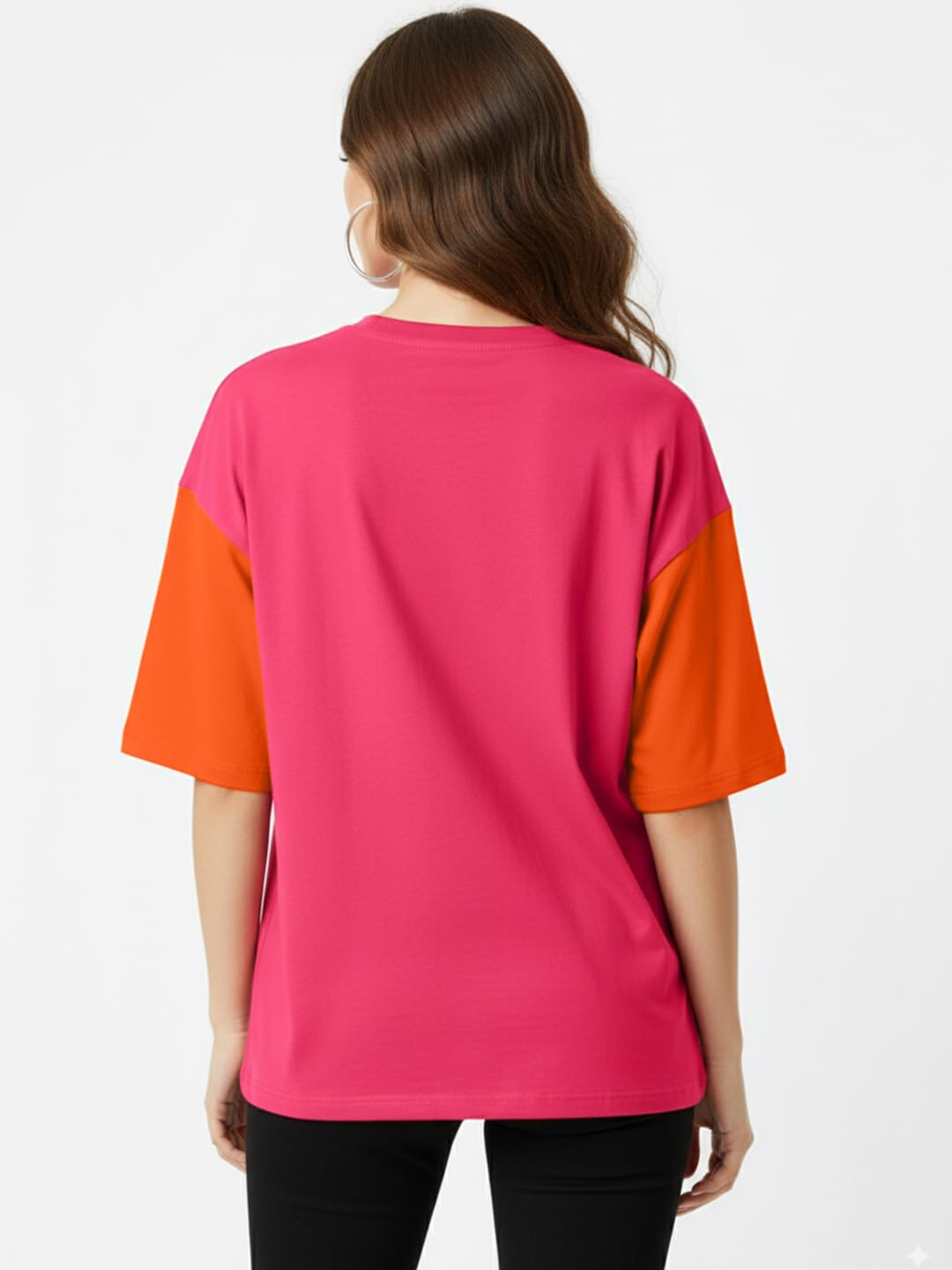 LEOTUDE Women's Beyond-Print Oversized T-Shirt - Image 4