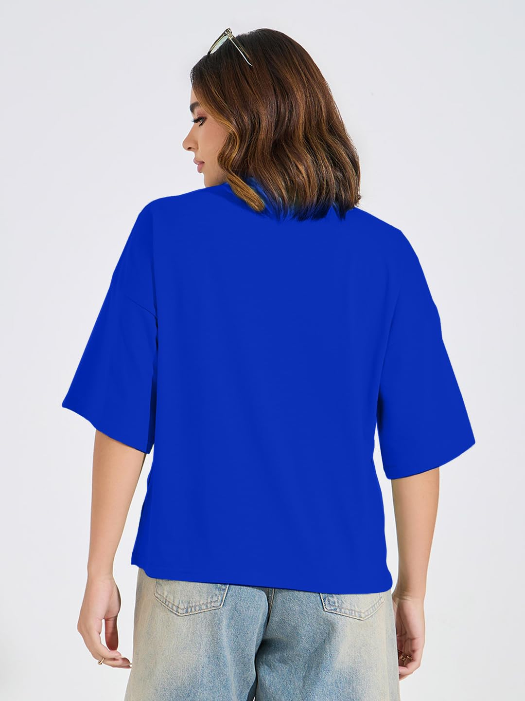 LEOTUDE Women's Beyond-Print Oversized T-Shirt - Image 17