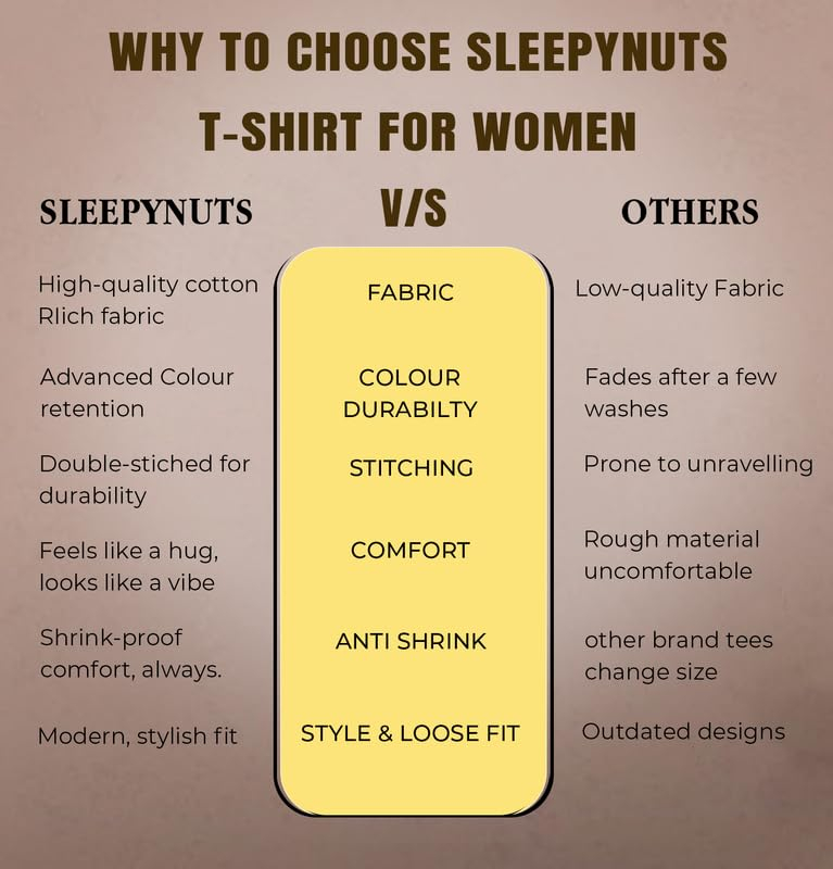 Sleepynuts Women's Solid Round-Neck T-Shirts - Pack of 4 - Image 7