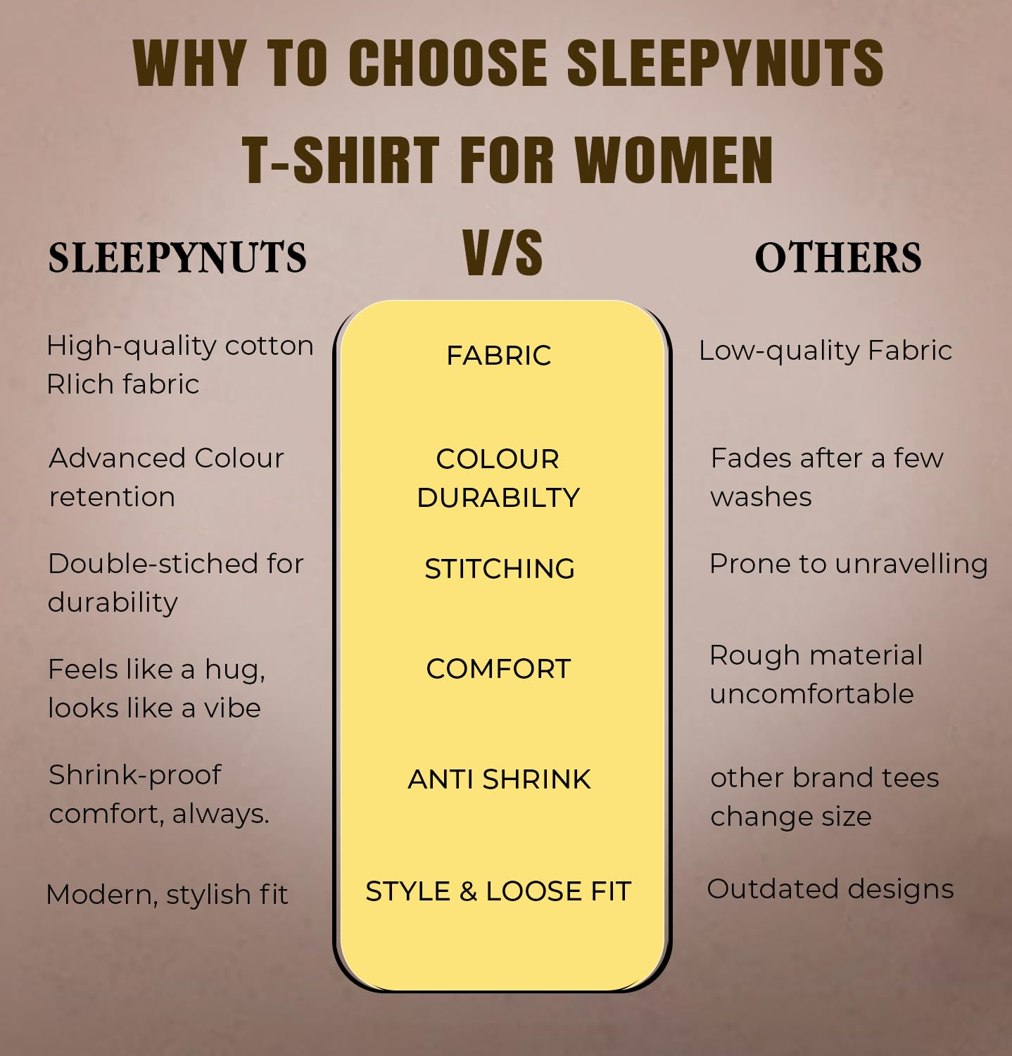 Sleepynuts Women's Solid Round-Neck T-Shirts - Pack of 4 - Image 22