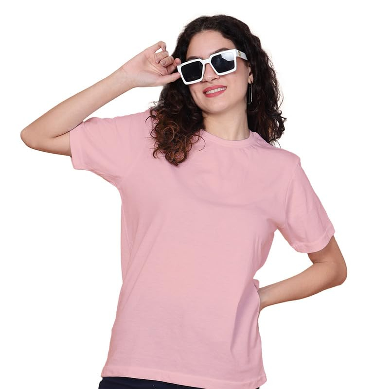 Sleepynuts Women's Solid Round-Neck T-Shirts - Pack of 4 - Image 23