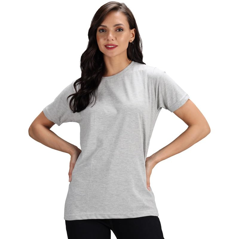 Sleepynuts Women's Solid Round-Neck T-Shirts - Pack of 4 - Image 87