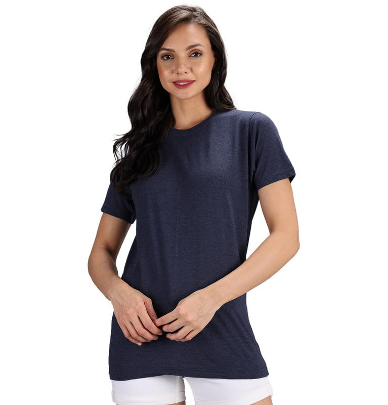 Sleepynuts Women's Solid Round-Neck T-Shirts - Pack of 4 - Image 95