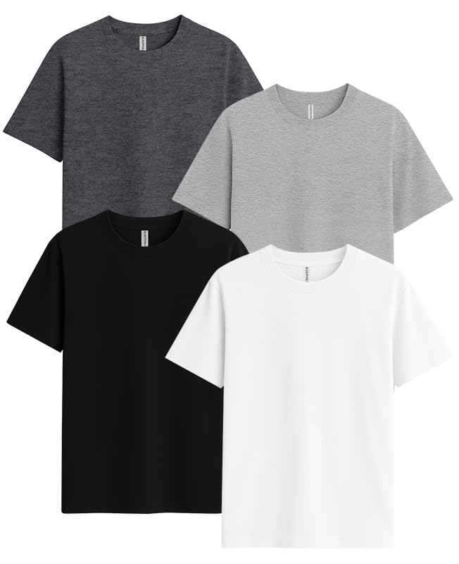 Sleepynuts Women's Solid Round-Neck T-Shirts - Pack of 4 - Image 111