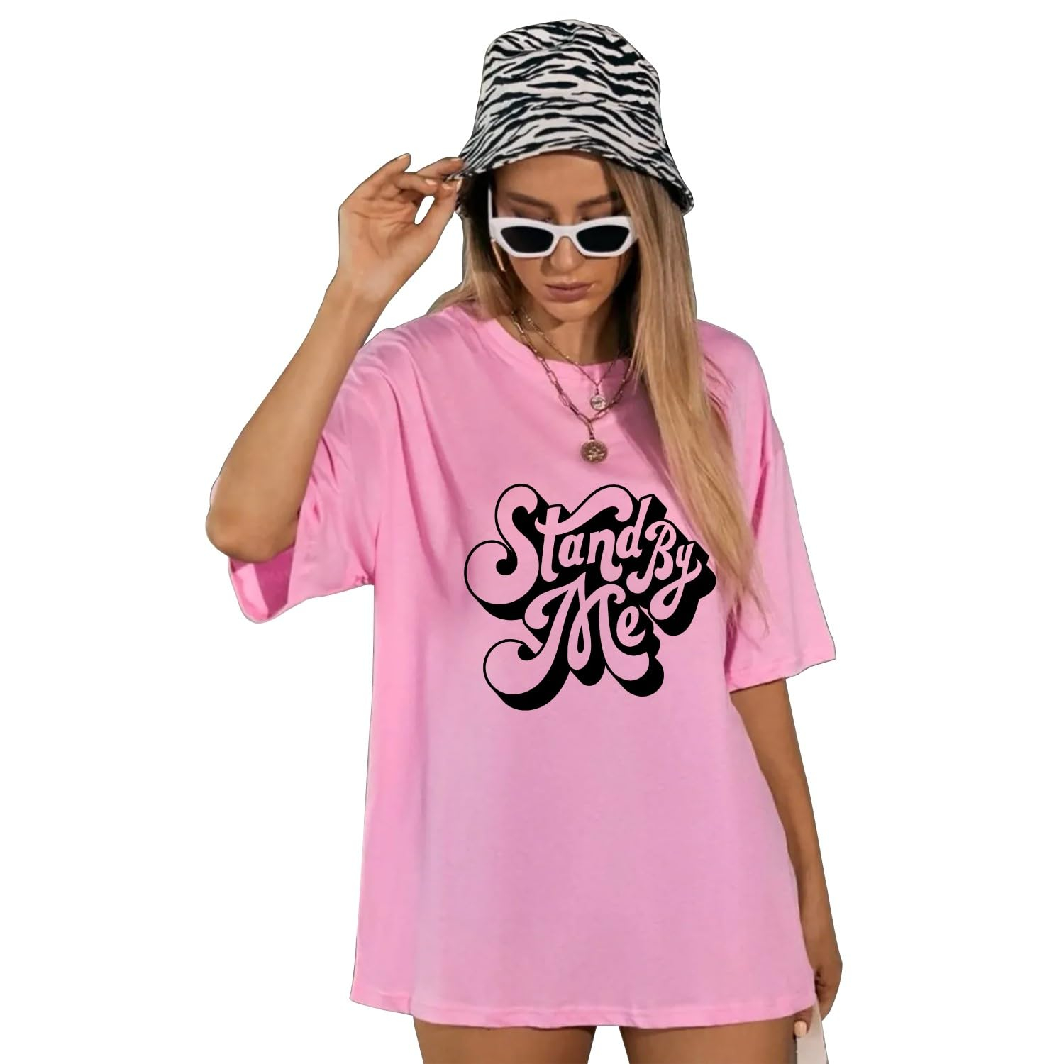 London Hills Women's Boho-Print Oversized Longline T-Shirt - Image 31