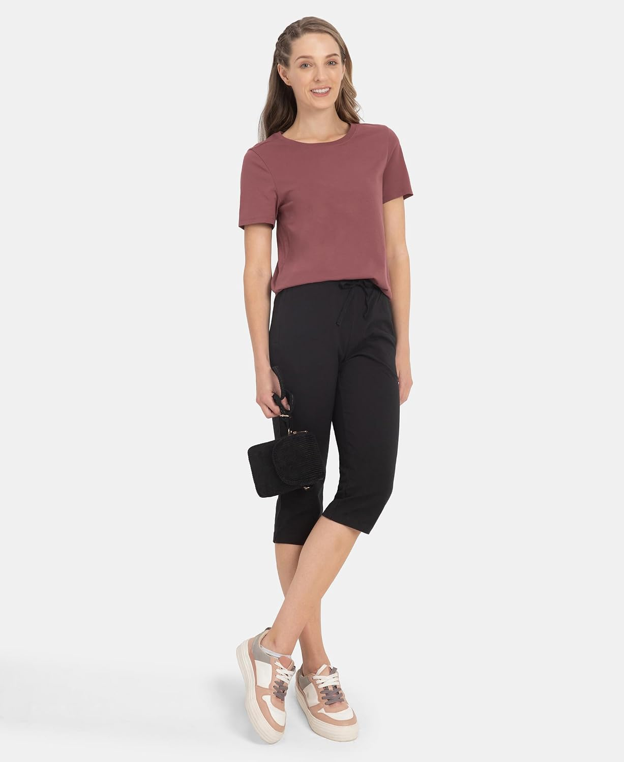 Jockey AW88 Women's Cotton-Rich Curved-Hem T-Shirt - Image 6