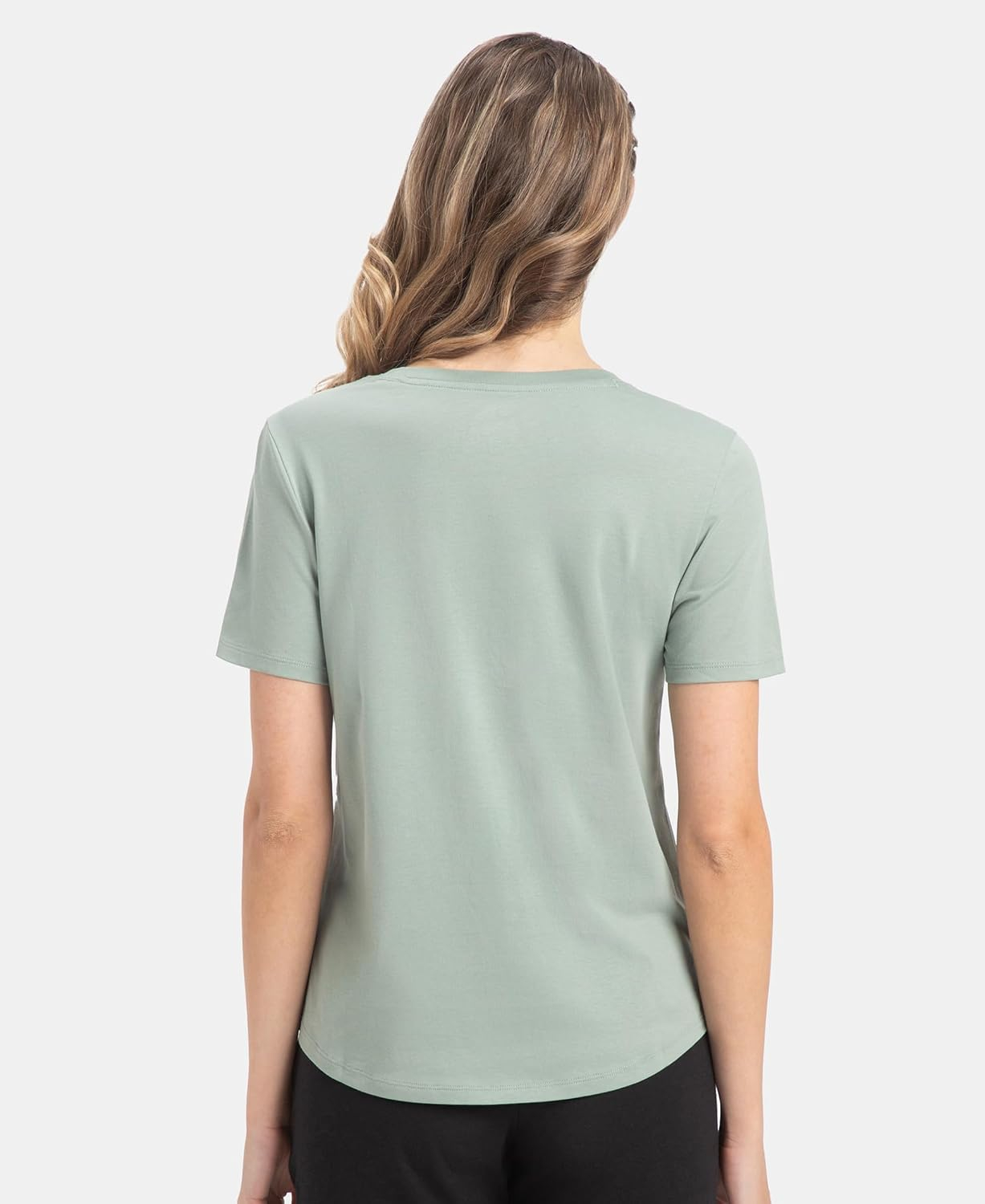 Jockey AW88 Women's Cotton-Rich Curved-Hem T-Shirt - Image 25