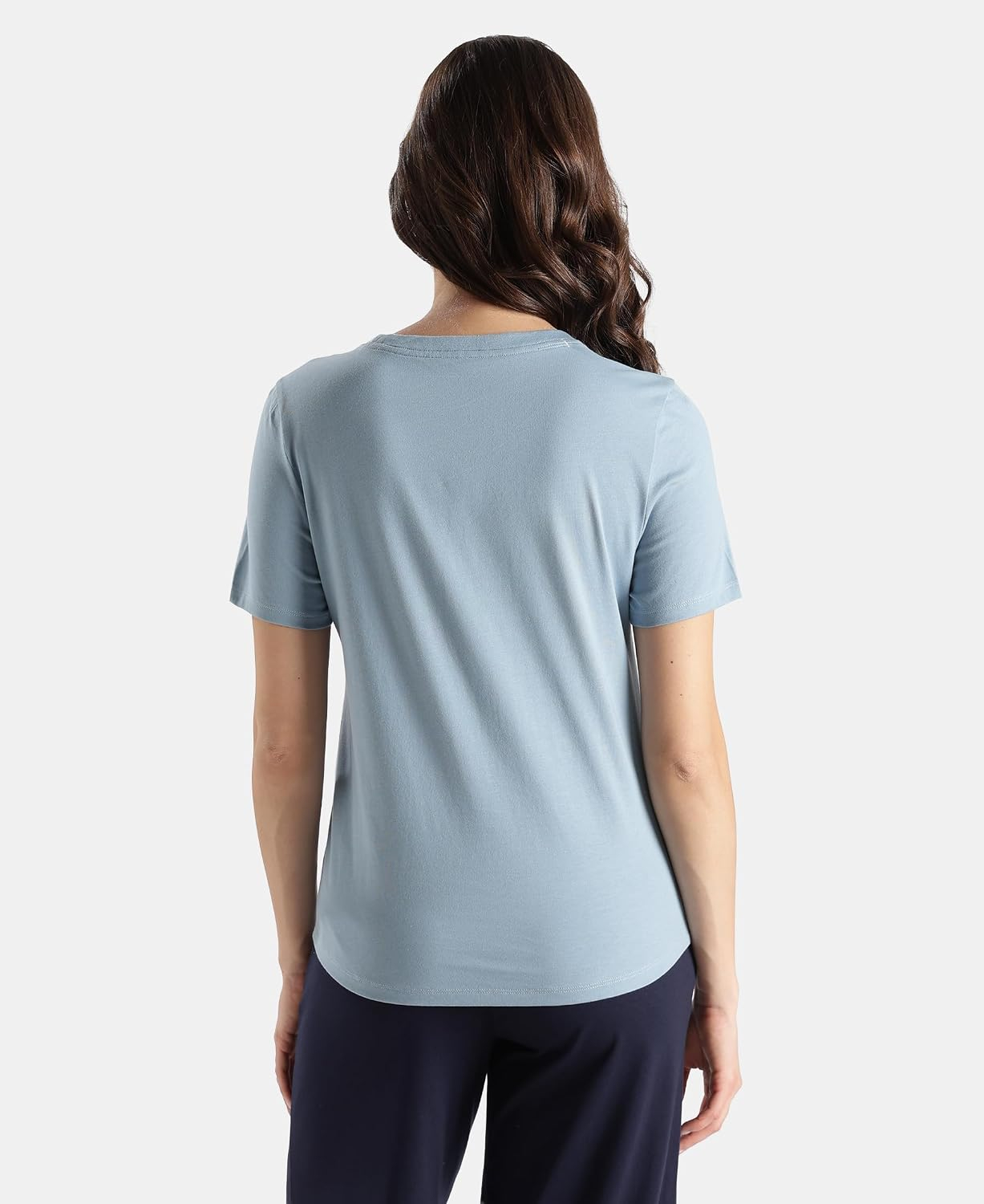 Jockey AW88 Women's Cotton-Rich Curved-Hem T-Shirt - Image 34