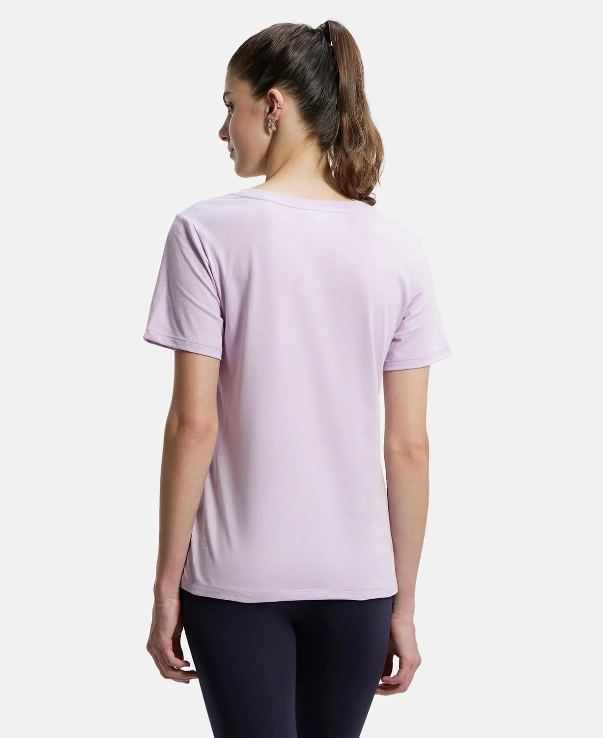 Jockey AW88 Women's Cotton-Rich Curved-Hem T-Shirt - Image 41