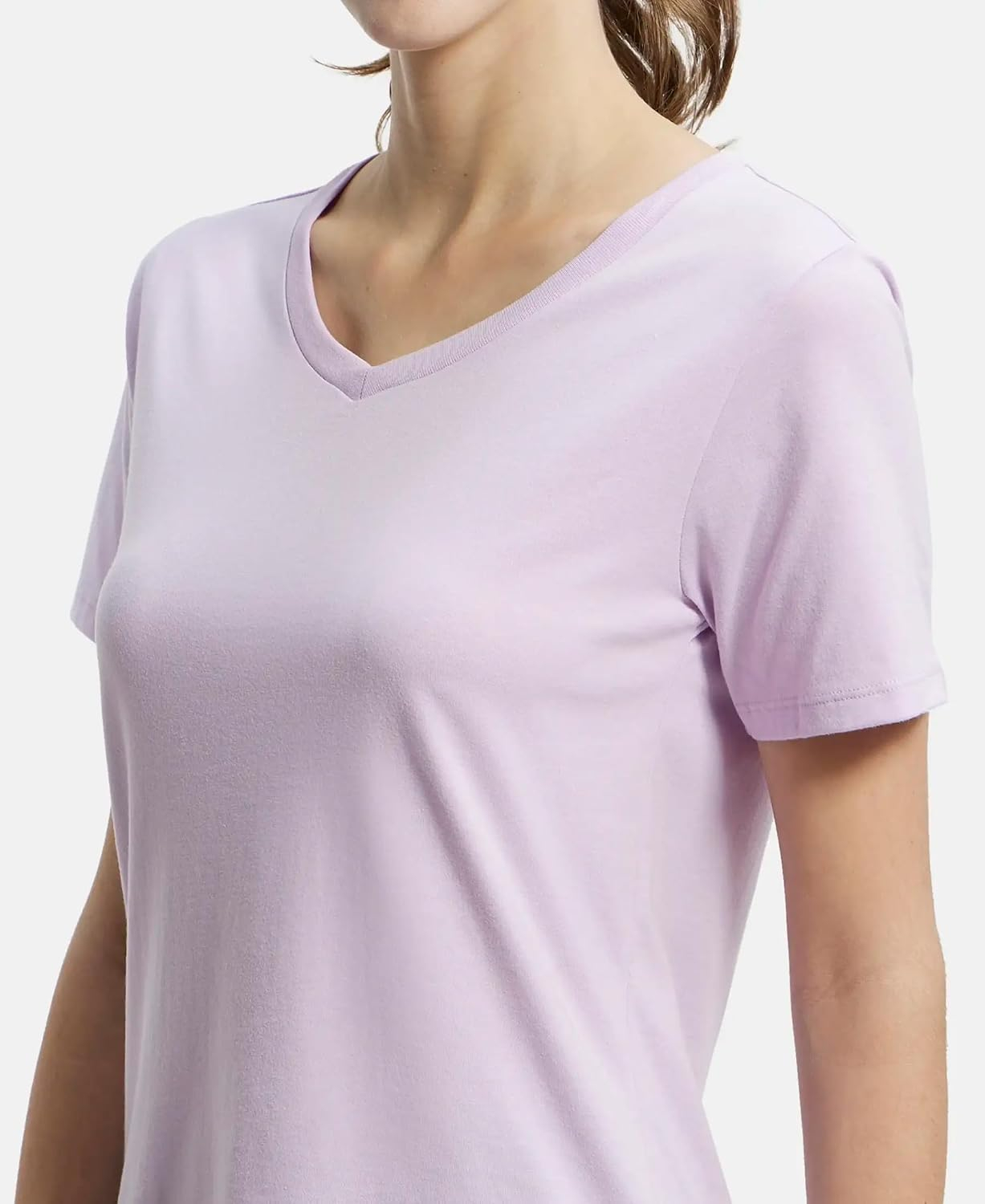 Jockey AW88 Women's Cotton-Rich Curved-Hem T-Shirt - Image 44