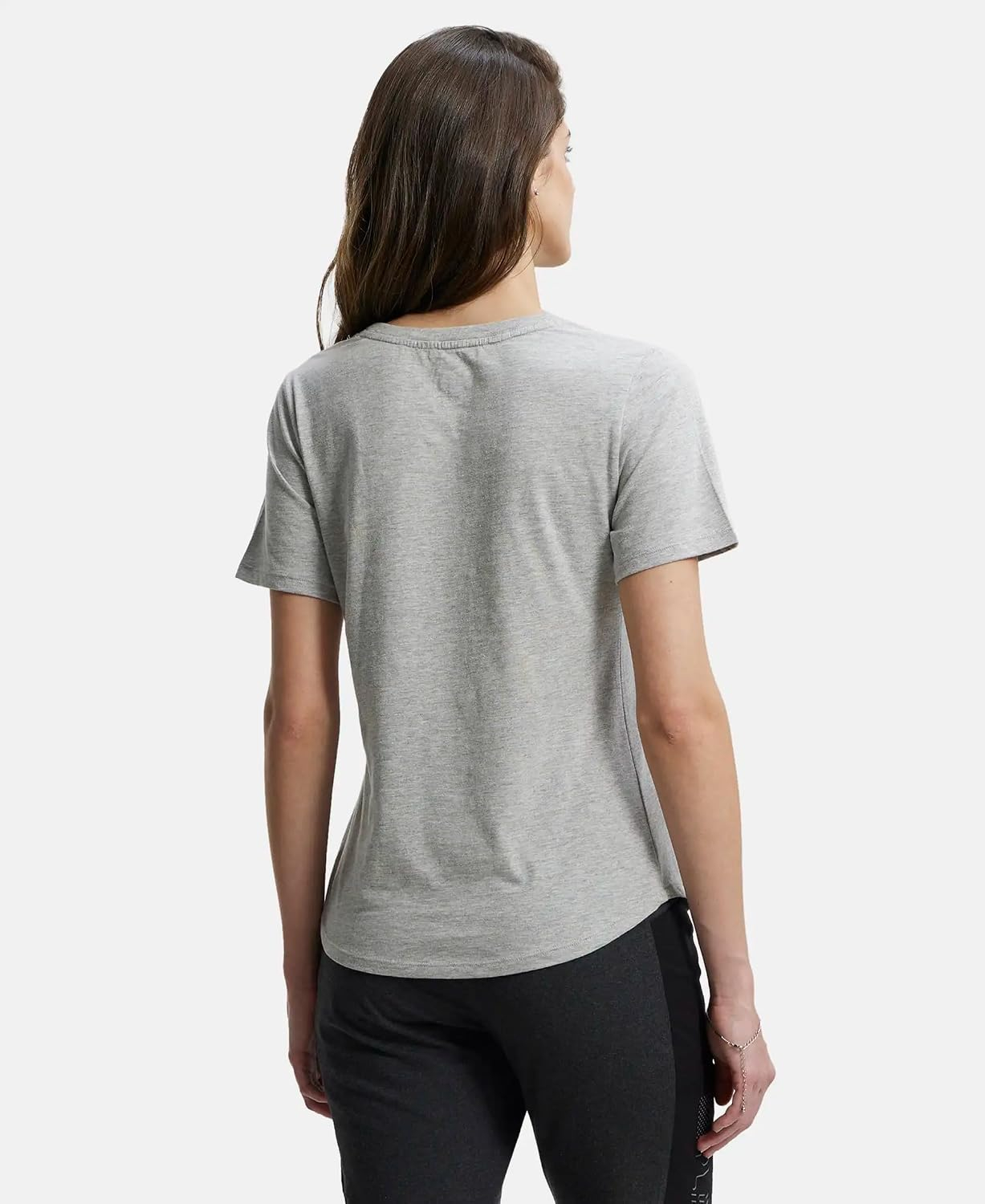 Jockey AW88 Women's Cotton-Rich Curved-Hem T-Shirt - Image 52