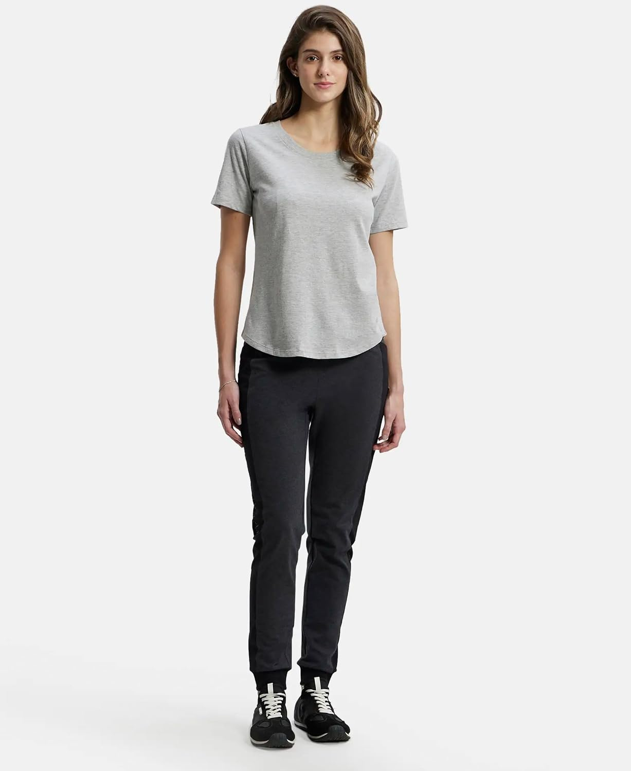 Jockey AW88 Women's Cotton-Rich Curved-Hem T-Shirt - Image 53