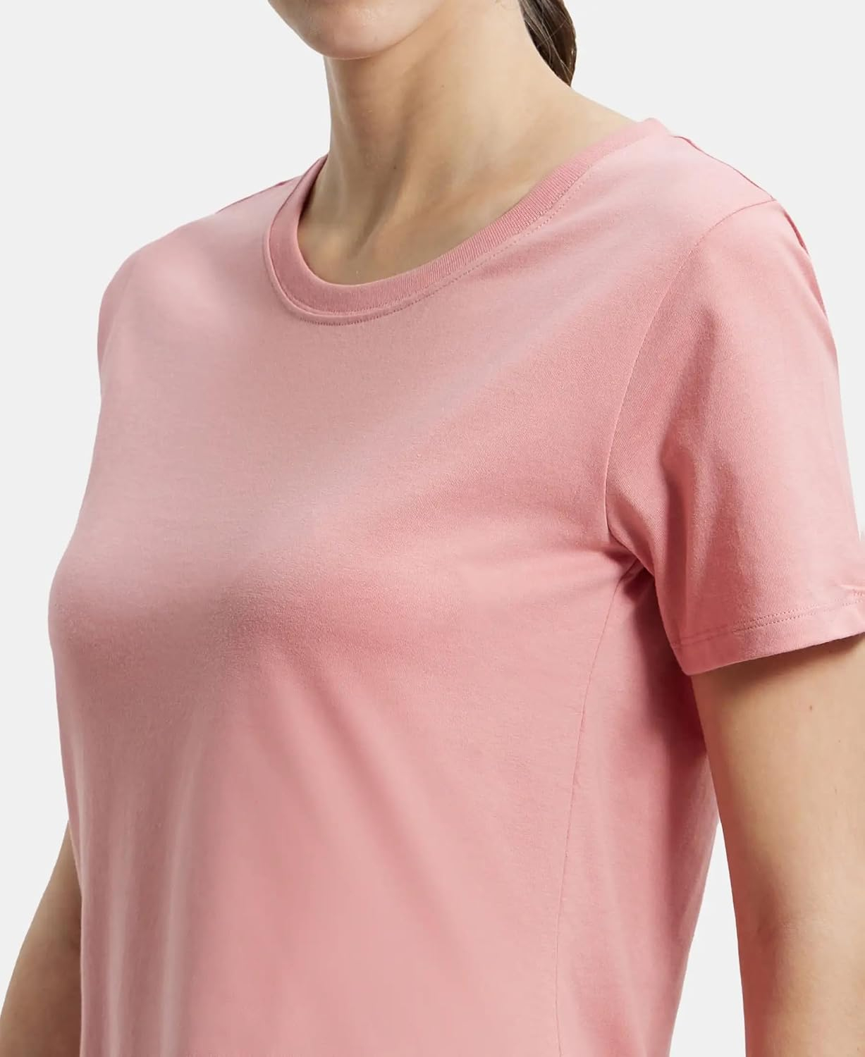 Jockey AW88 Women's Cotton-Rich Curved-Hem T-Shirt - Image 62