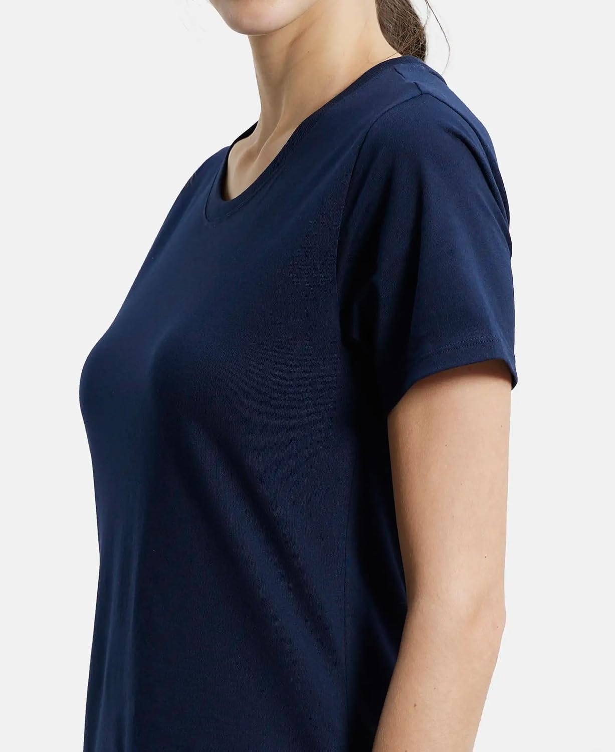 Jockey AW88 Women's Cotton-Rich Curved-Hem T-Shirt - Image 75