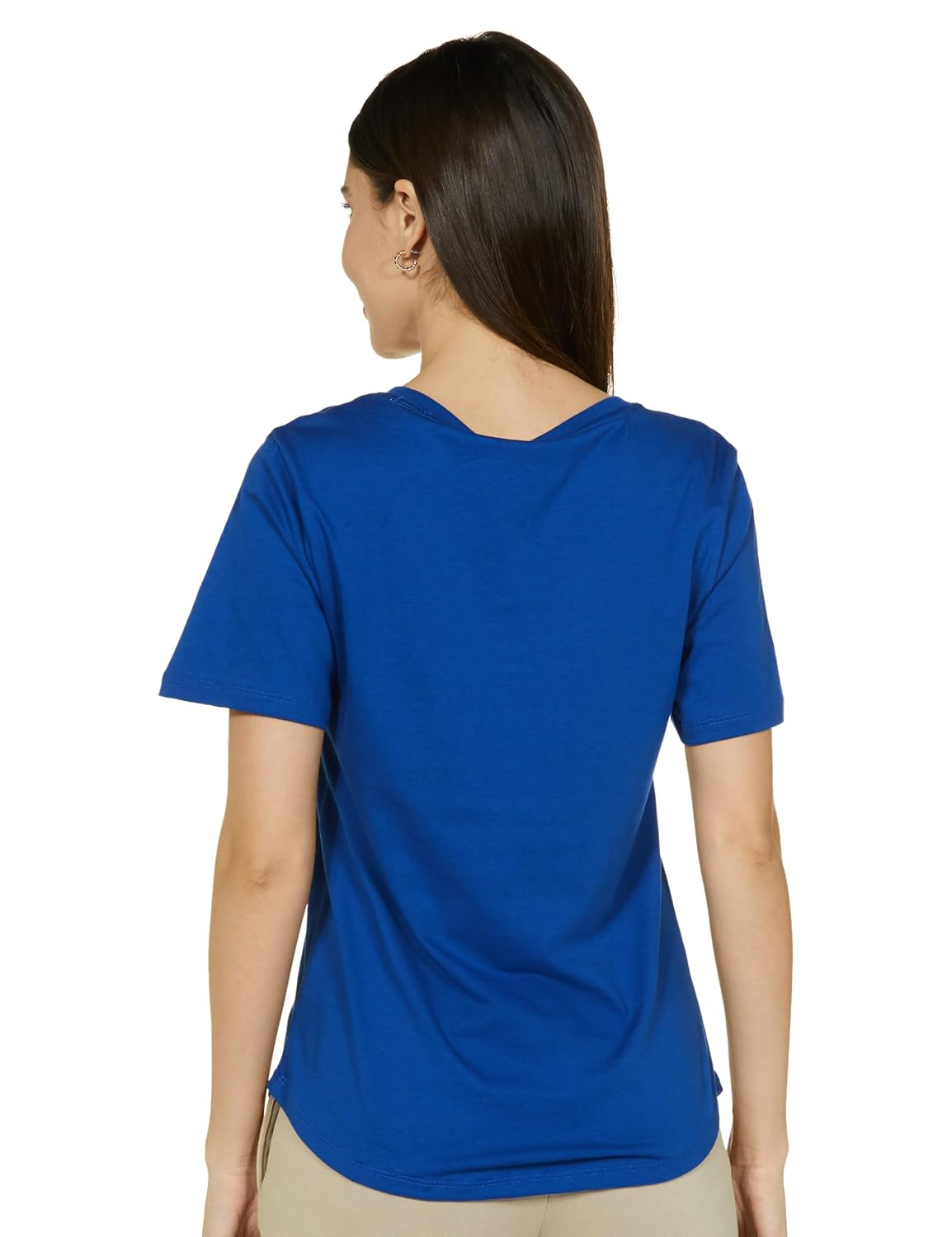 Jockey AW88 Women's Cotton-Rich Curved-Hem T-Shirt - Image 77