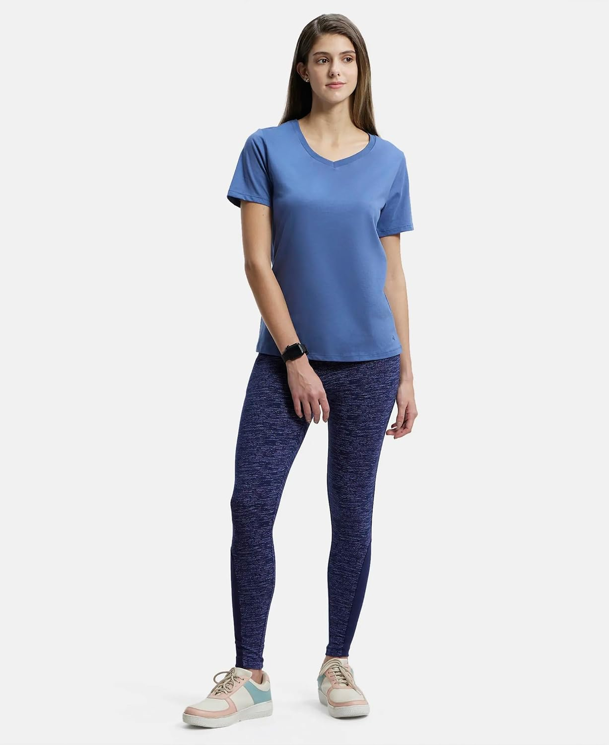 Jockey AW88 Women's Cotton-Rich Curved-Hem T-Shirt - Image 92