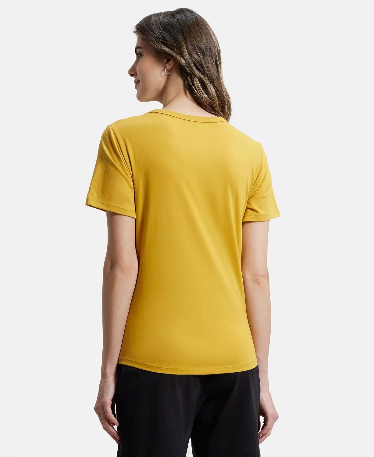 Jockey AW88 Women's Cotton-Rich Curved-Hem T-Shirt - Image 98