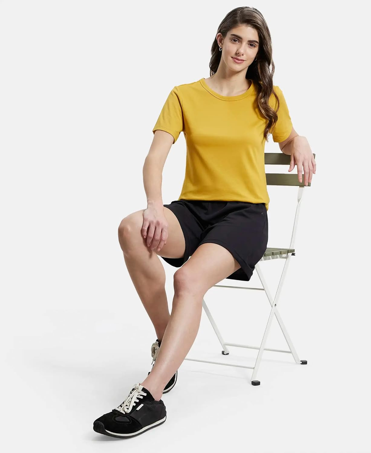 Jockey AW88 Women's Cotton-Rich Curved-Hem T-Shirt - Image 101